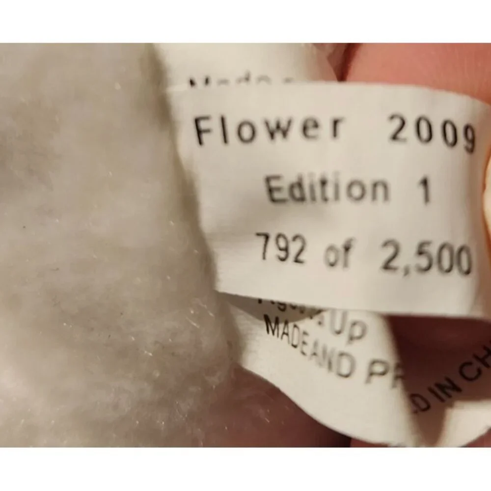 Target Bullseye plush dog flower dog 2009 toy collectible